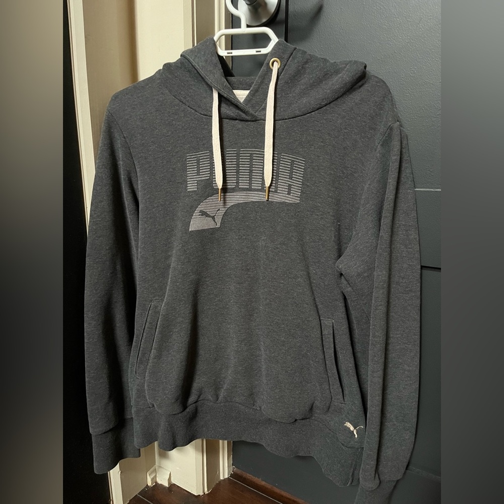 Puma grey hoodie